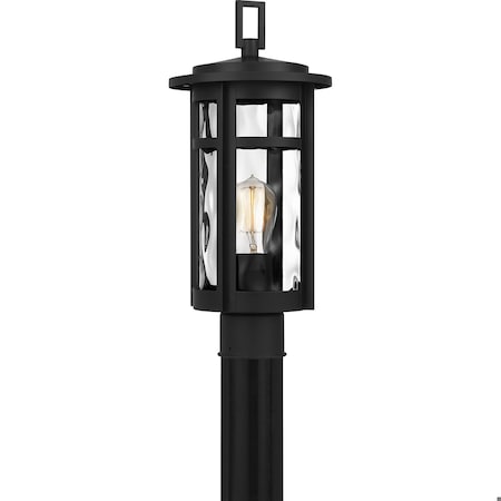 Quoizel Uma Outdoor Post Lantern UMA9008MBK